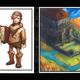 A screenshot from DidYouKnowGaming's Heroes of Hyrule video shows a sample illustration.